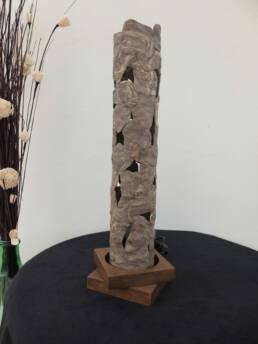 luminaires et lampes en grès bernard maille céramiste hauts-de-france