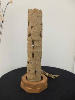 luminaires et lampes en grès bernard maille céramiste hauts-de-france