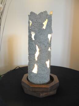 luminaires et lampes en grès bernard maille céramiste hauts-de-france